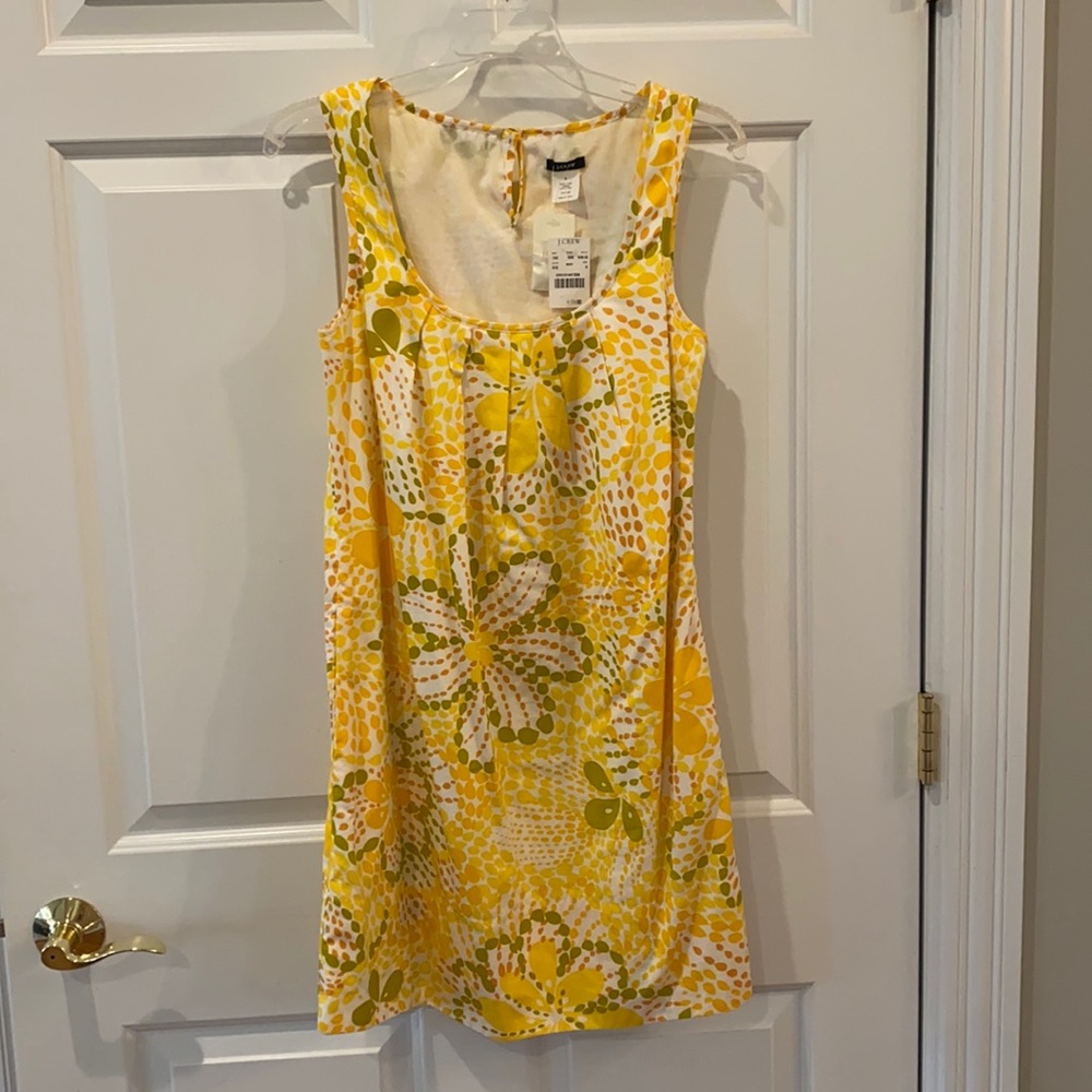 J crew floral dress